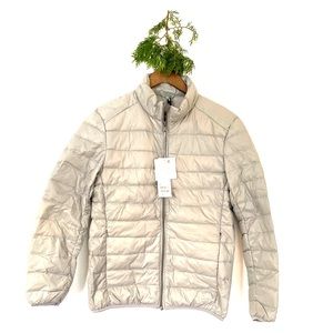 Ultra Light down puff jacket - gray